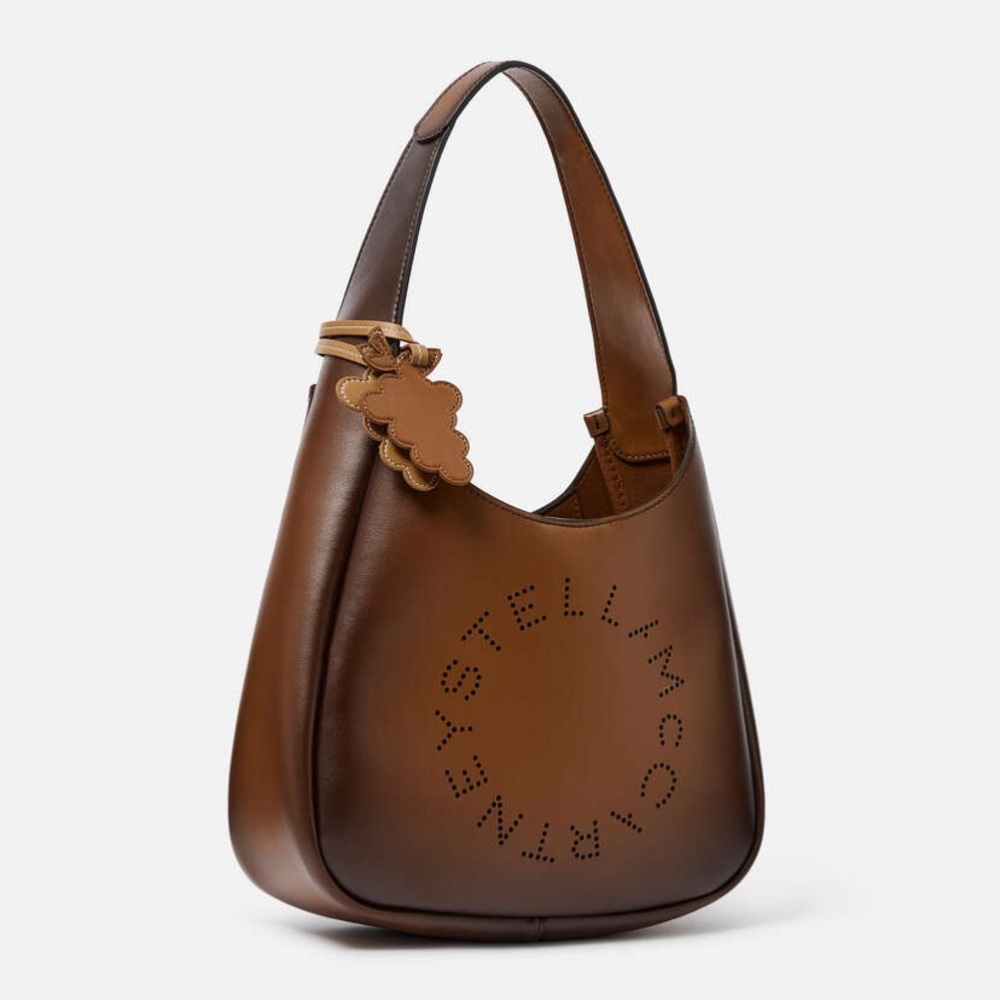 Stella McCartney Logo Slouchy Hobo Tote Bag